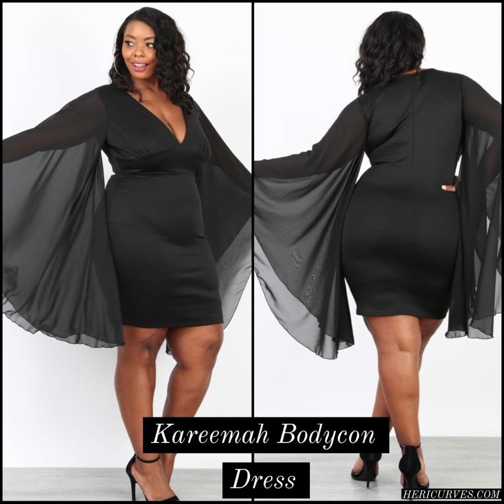 Kareemah Bodycon Plus Size Dress